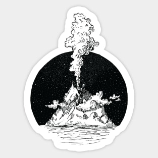 Scorched Sticker